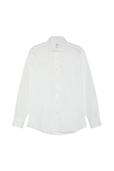 Slim Fit Cotton Formal Shirt With Newport Collar